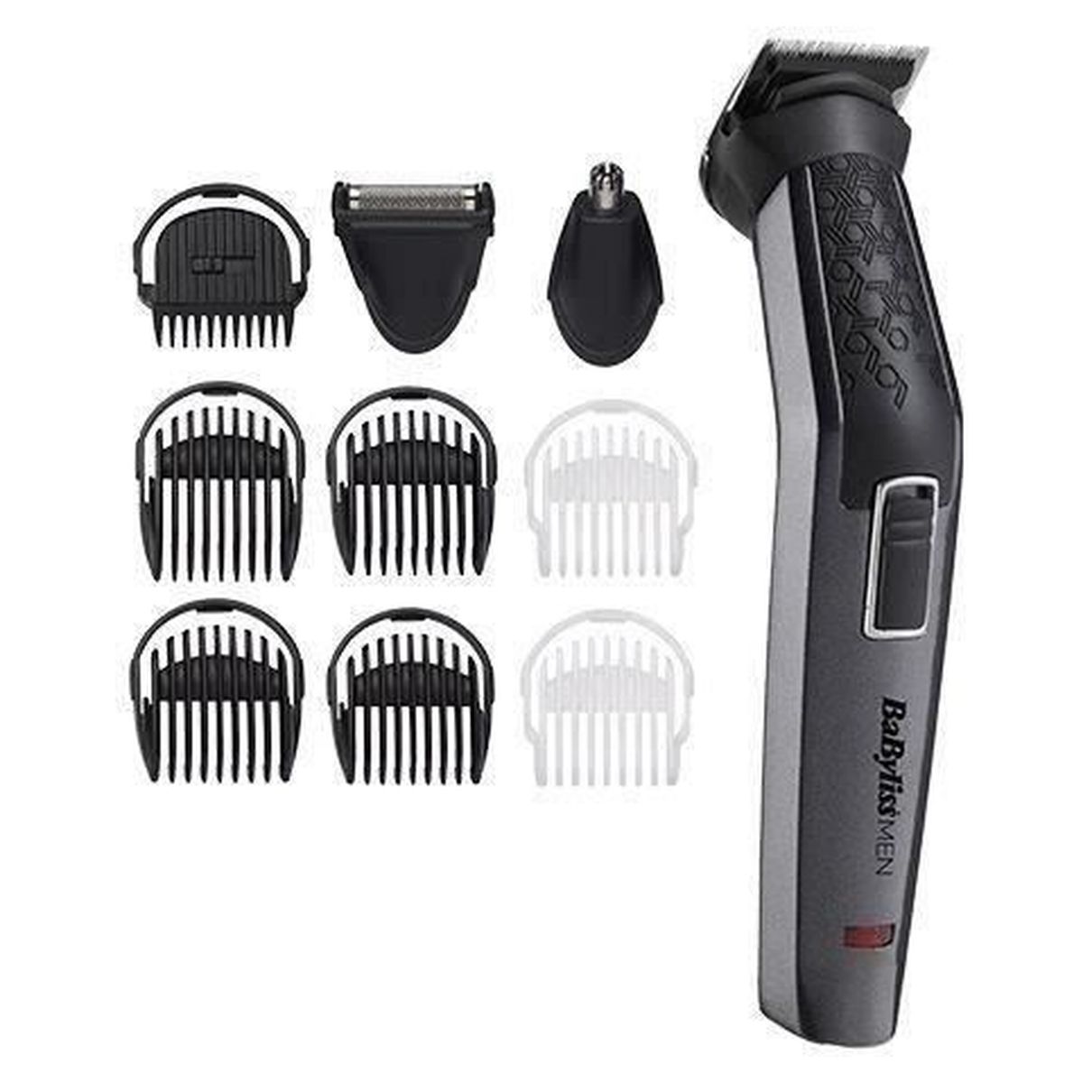 Voir la diapositive 11 : BABYLISS Tondeuse visage et corps 10 en 1 MT727E - Gris