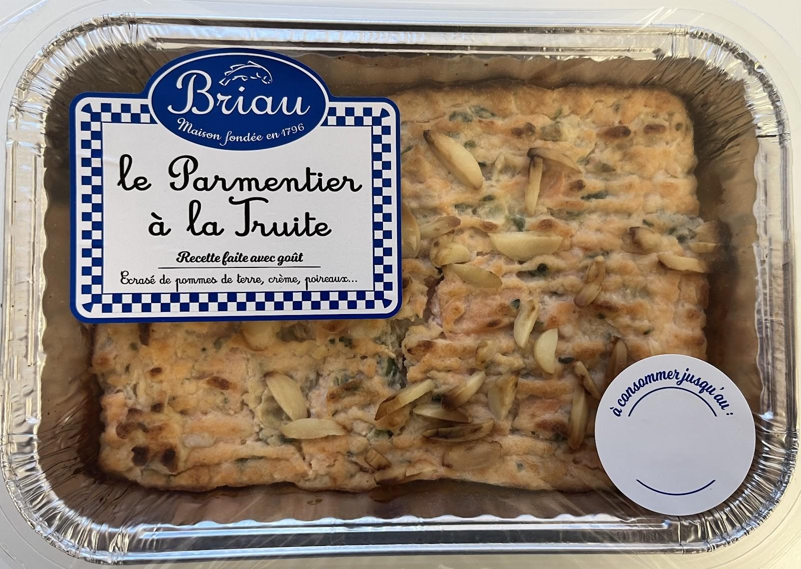 MAISON BRIAU Parmentier à la truite 550g