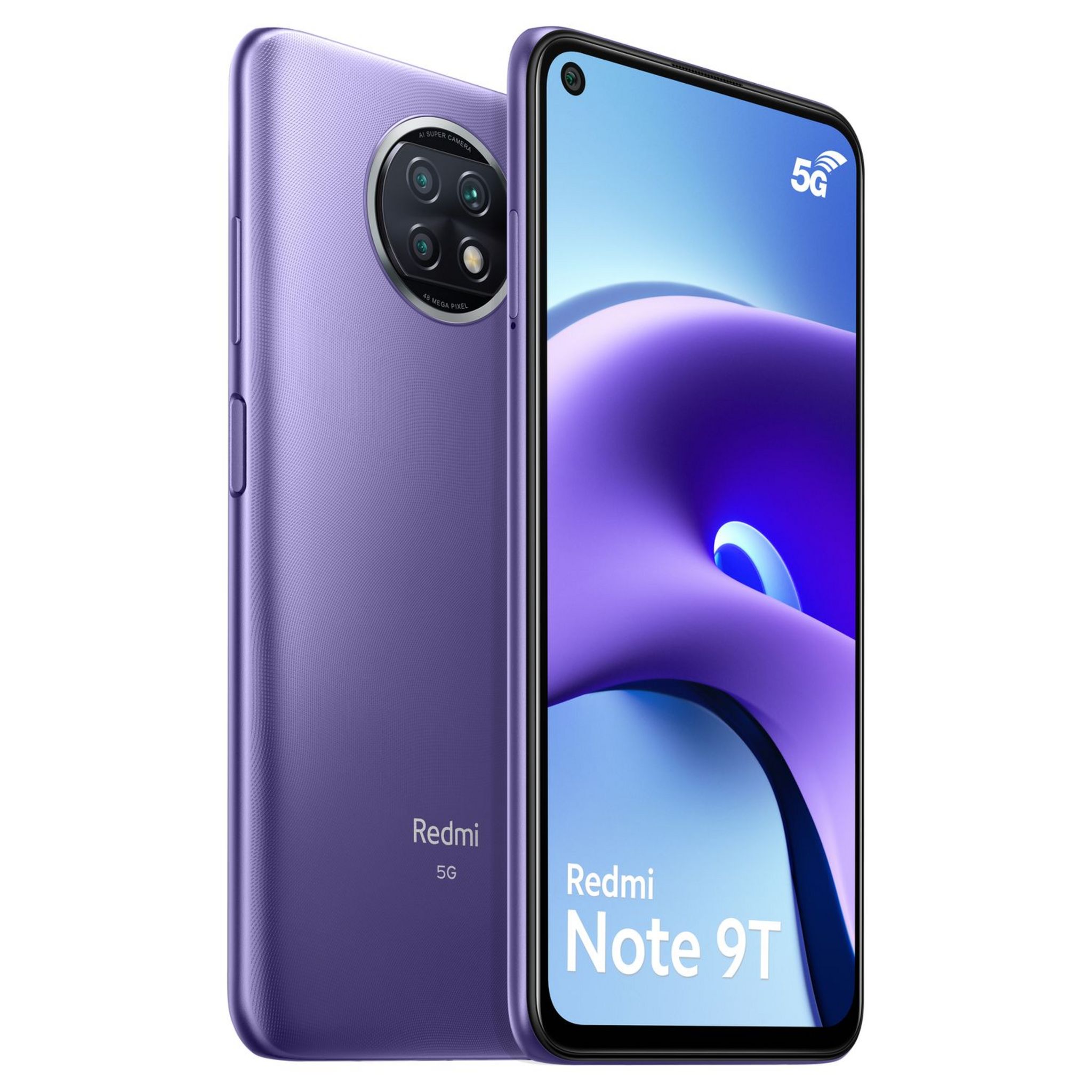 Voir la diapositive 13 : XIAOMI Smartphone Redmi Note 9T  128 Go 6.53 pouces Violet 5G
