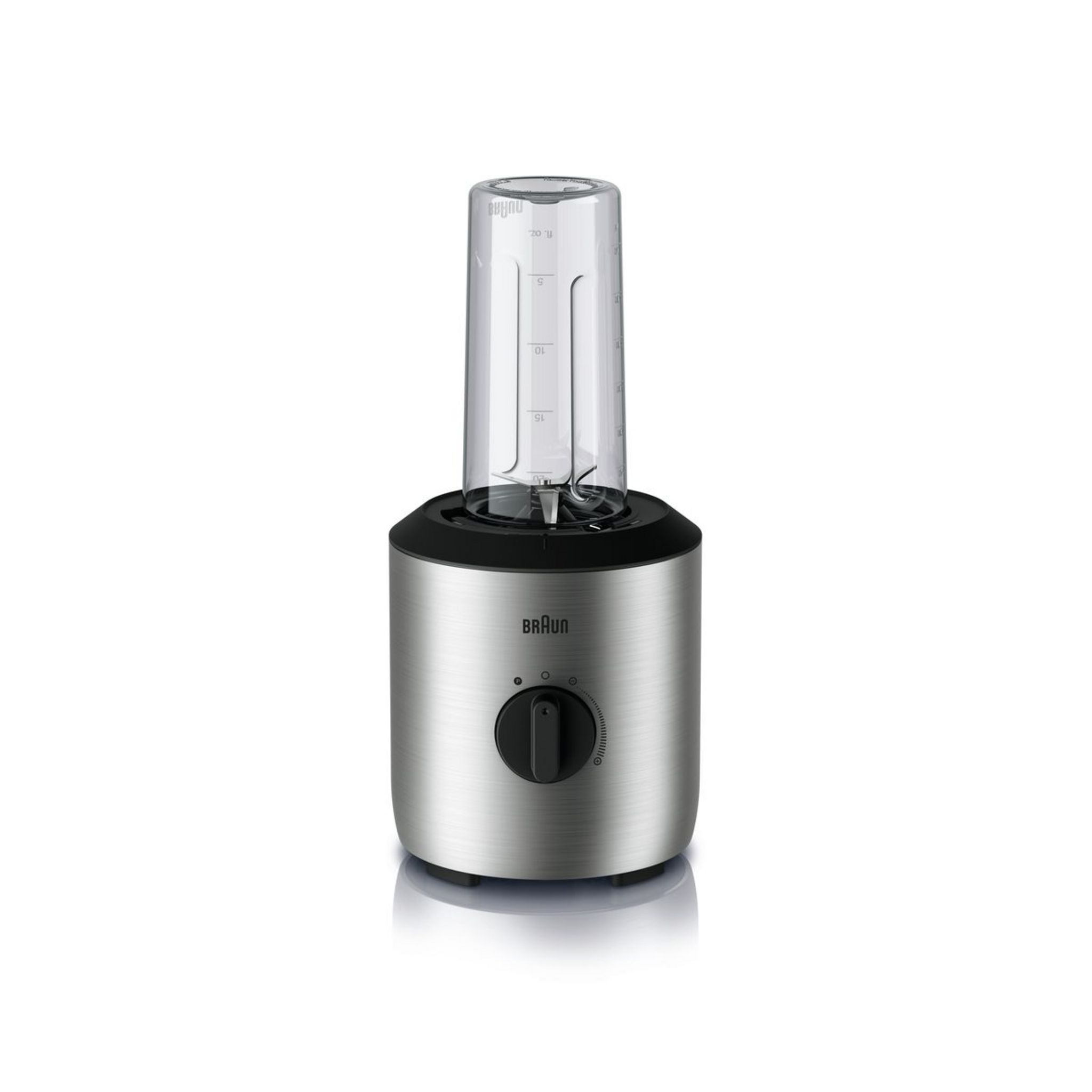 Voir la diapositive 3 : BRAUN Blender bol en verre JB3272SI - Inox