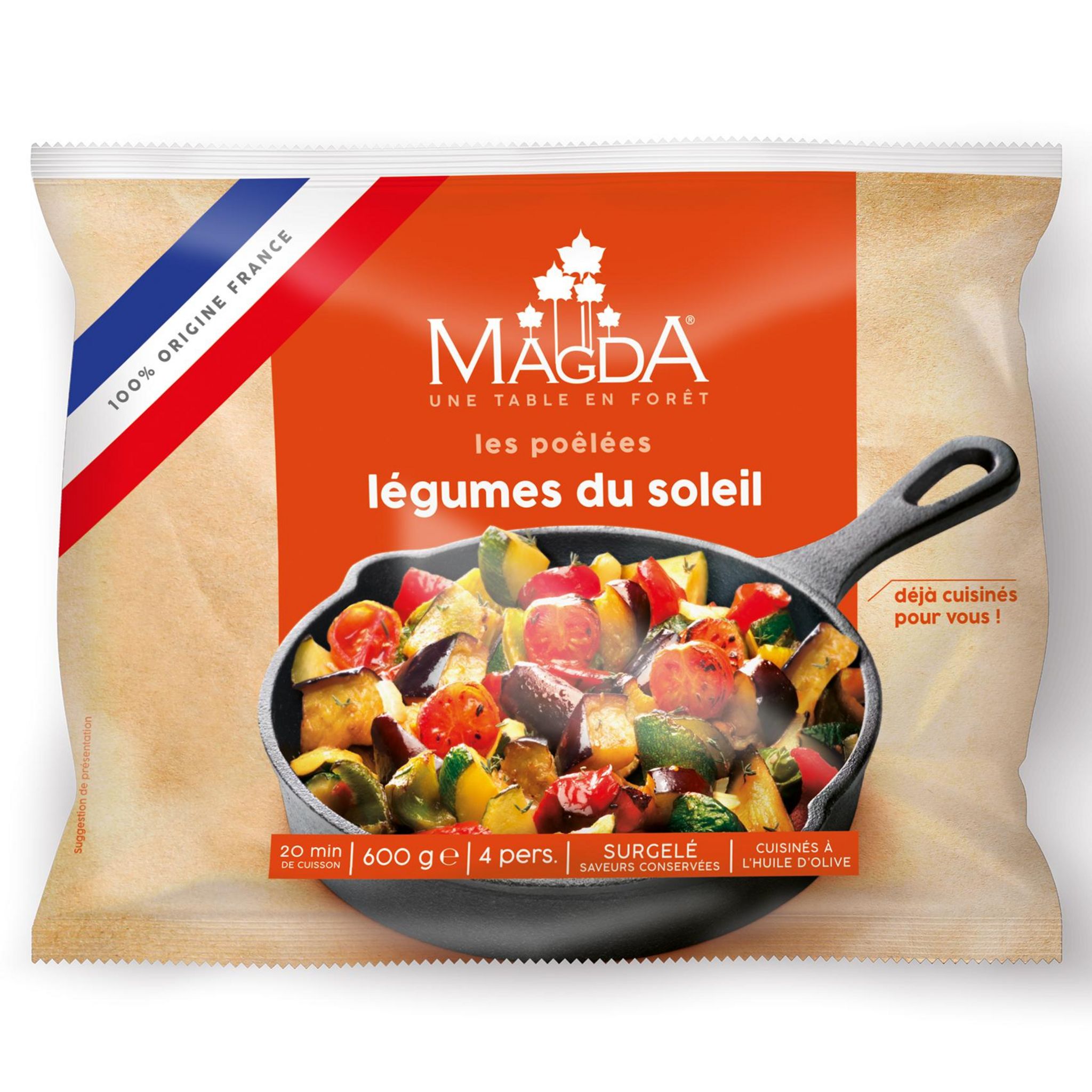 MAGDA Poêlée légumes du soleil 600 g