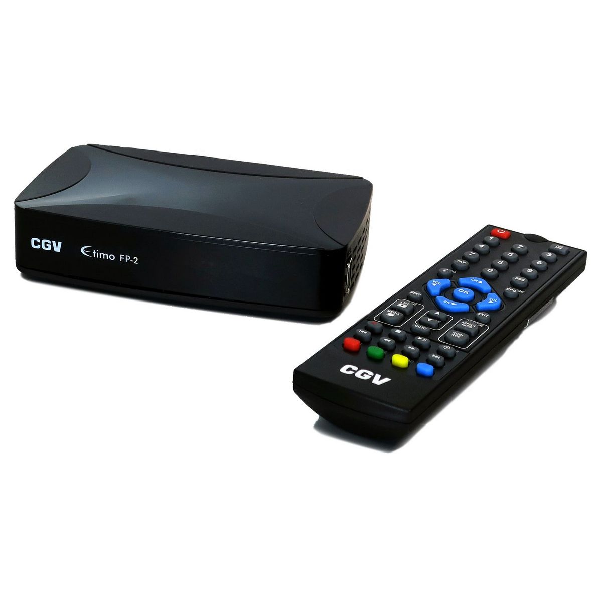 CGV Décodeur récepteur enregistreur TNT HD ETIMO FP-2  Noir