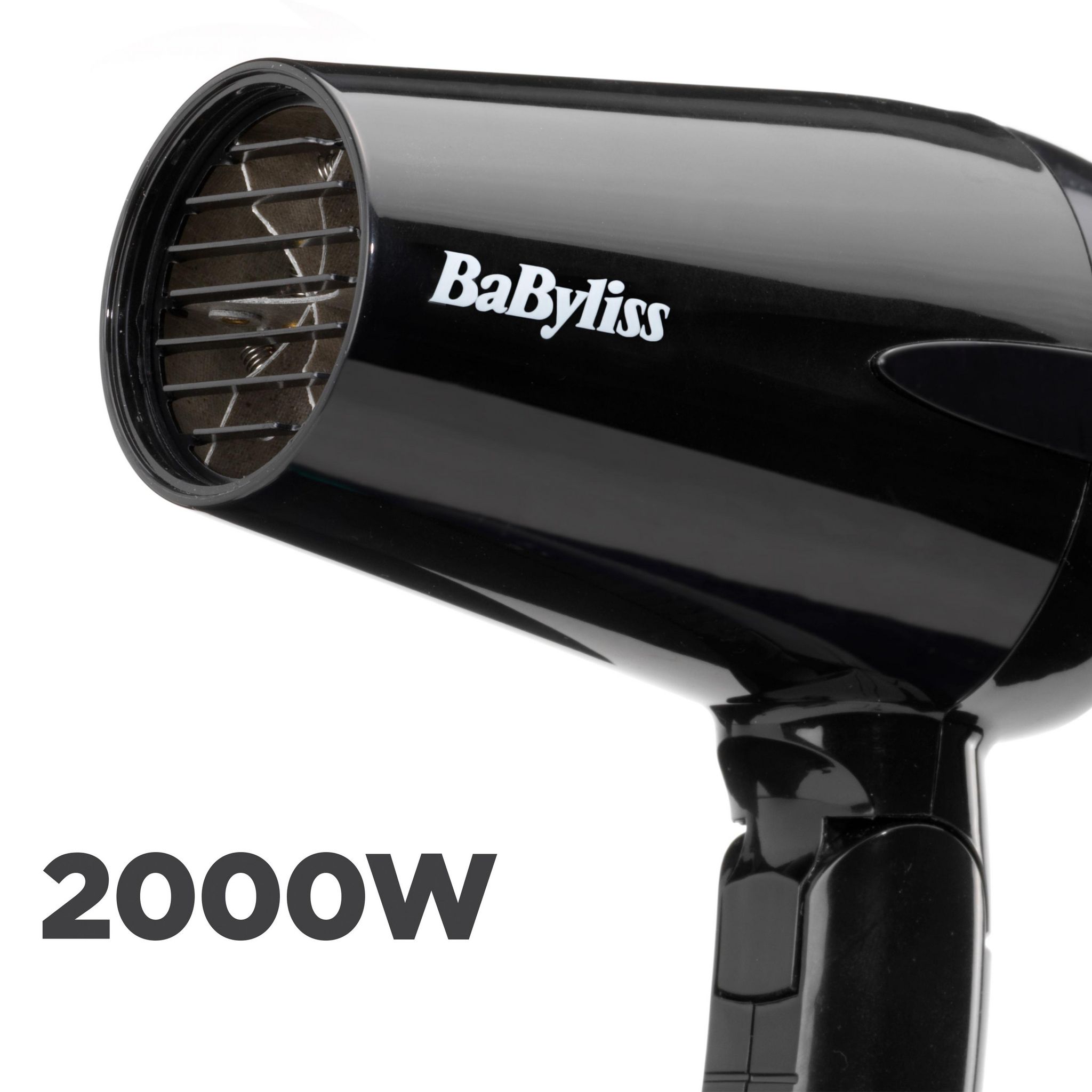 Voir la diapositive 7 : BABYLISS Sèche cheveux de voyage 5344E - Noir
