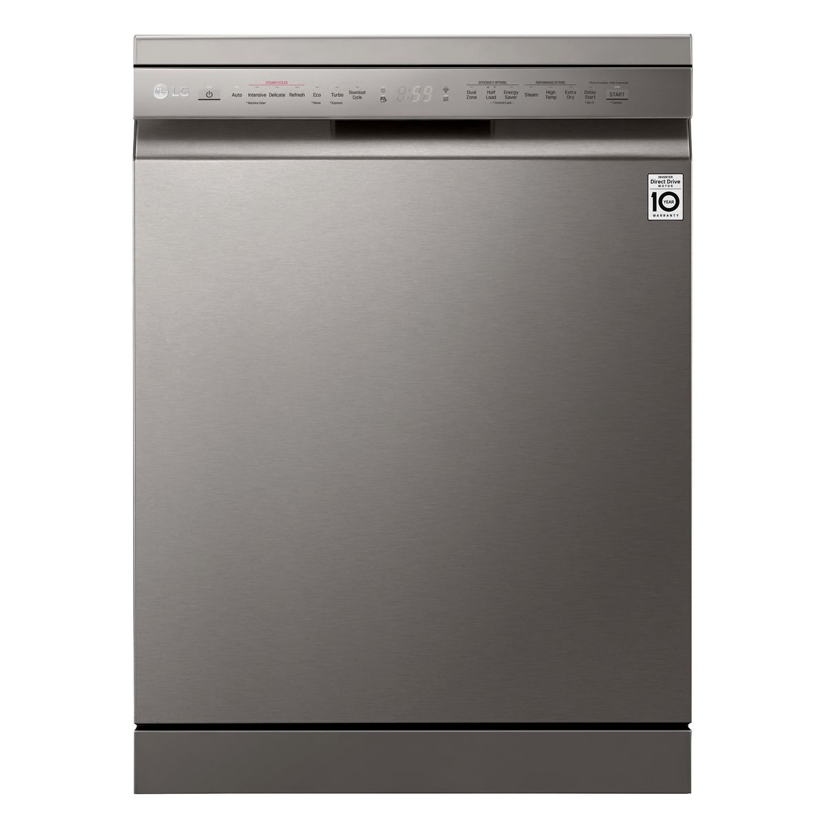 LG Lave vaisselle pose libre, DF325FP, 14 couverts, 60 cm, 44 dB, 9 programmes