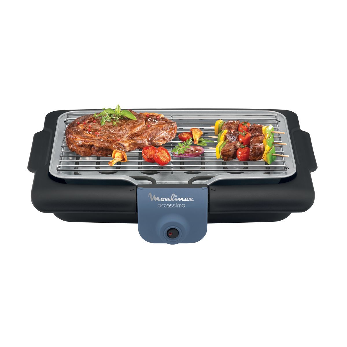 MOULINEX Barbecue de table ACCESSIMO&nbsp;&nbsp;BG134812 - Noir