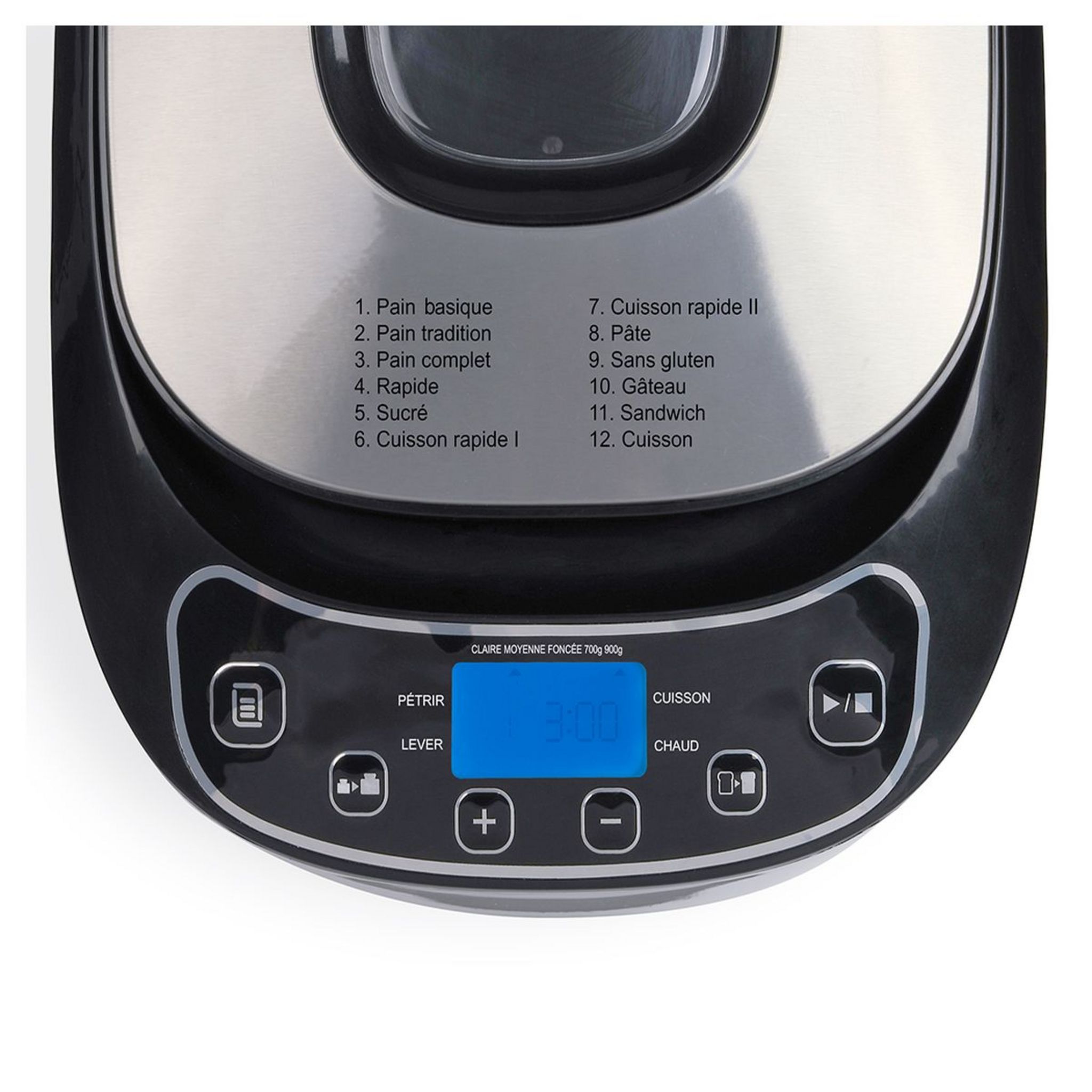 Voir la diapositive 2 : LIVOO Machine à pain DOP128 - Blanc