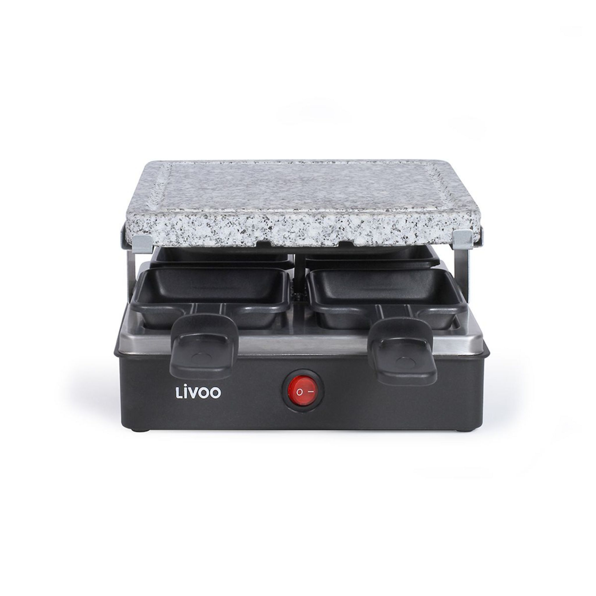 Voir la diapositive 8 : LIVOO Appareil à raclette DOC242 - Noir