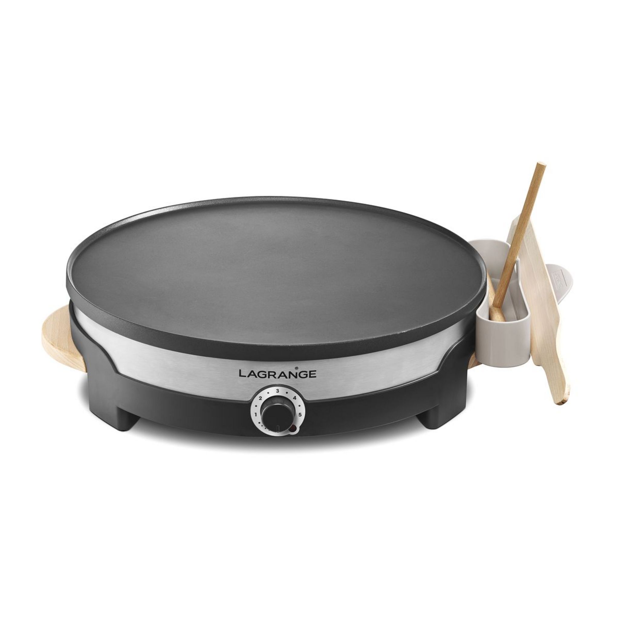 Voir la diapositive 11 : LAGRANGE Crêpière  109011 - Gris et noir