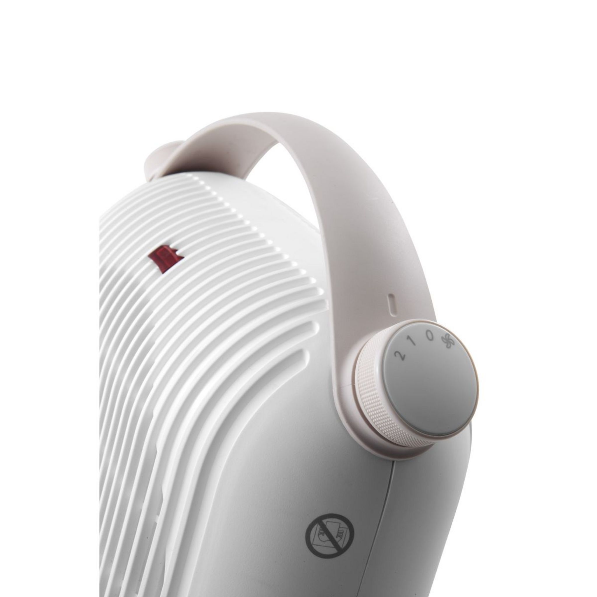 Voir la diapositive 4 : DELONGHI Chauffage soufflant HFS 30B24.W - Blanc