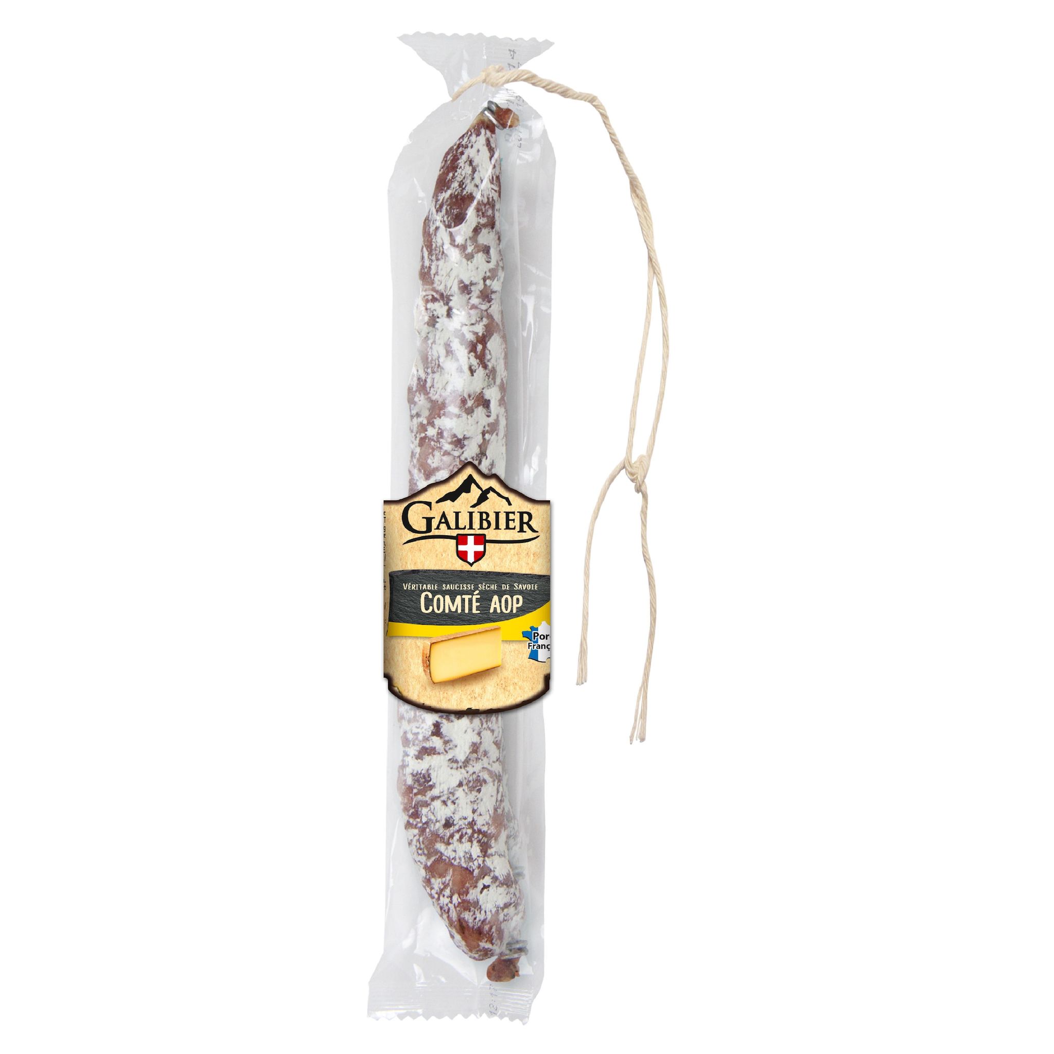 GALIBIER Saucisse droite au comté 200g