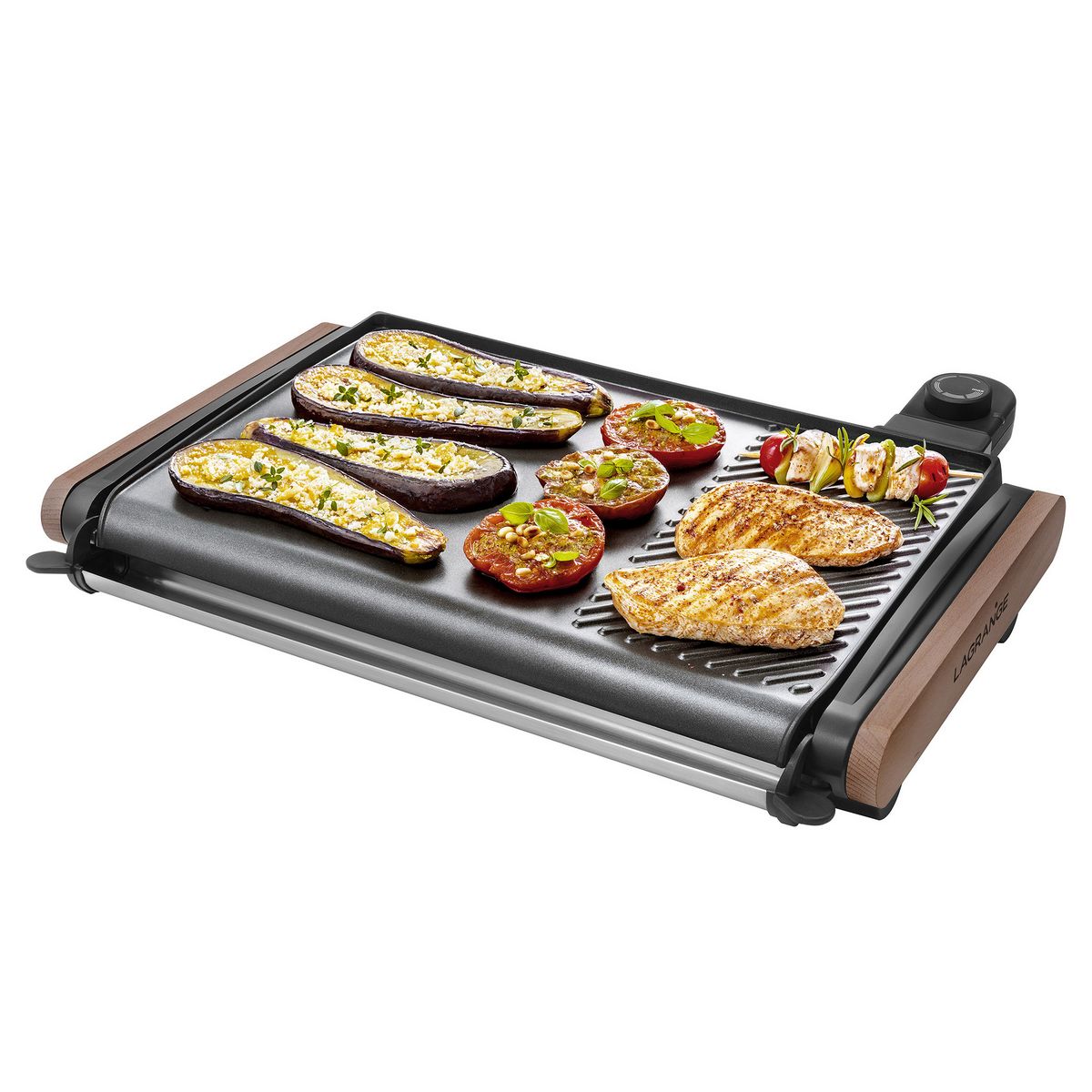 LAGRANGE Plancha grill électrique 229011 - Bois
