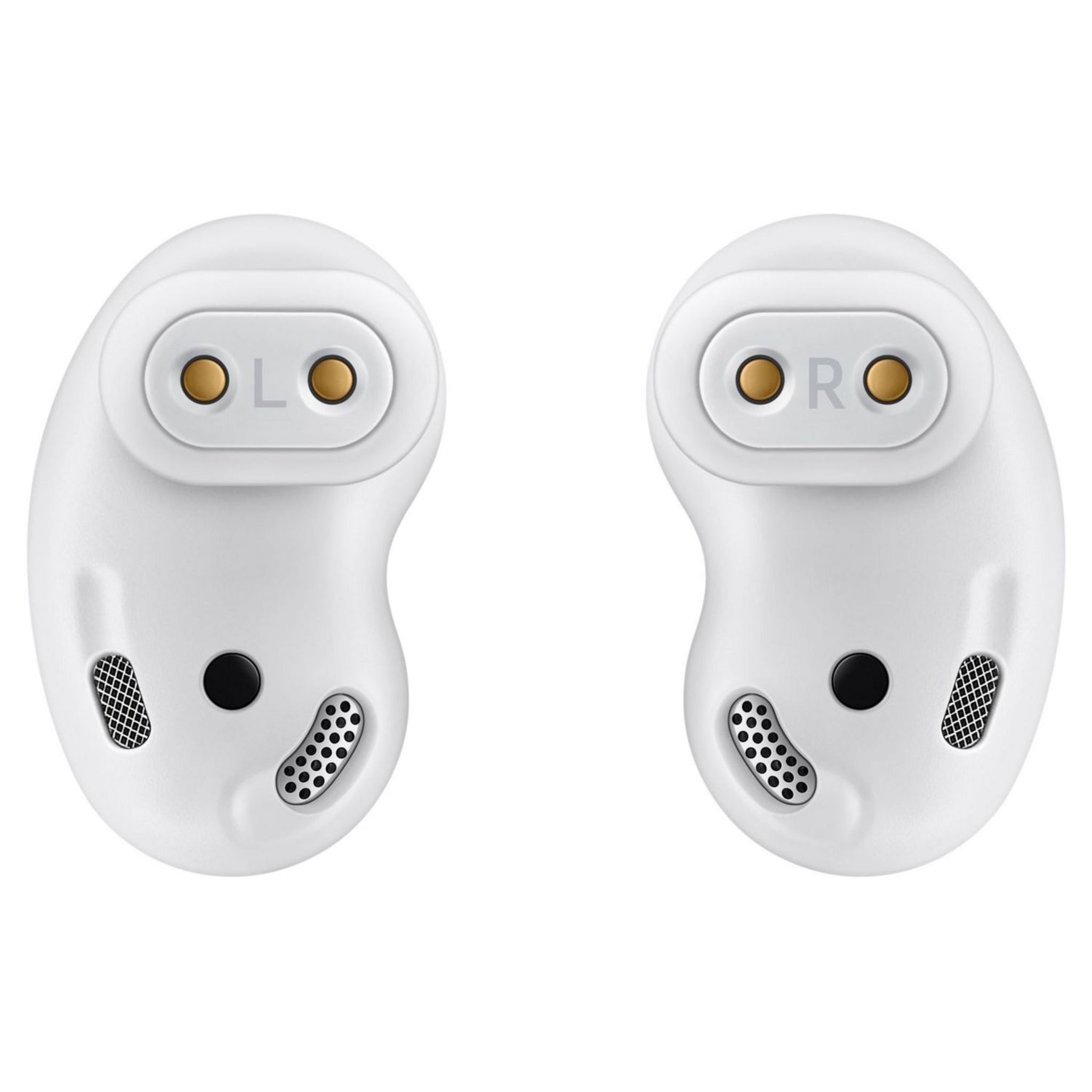 Voir la diapositive 3 : SAMSUNG Écouteurs sans fil Bluetooth avec étui de recharge - Galaxy Buds Live - Blanc