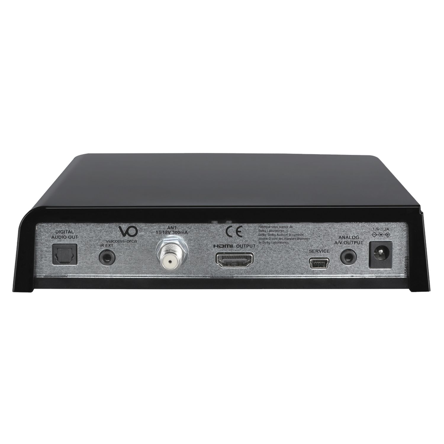 Voir la diapositive 2 : FUJIONKYO Terminal de réception TNT par satellite - F8800 HD