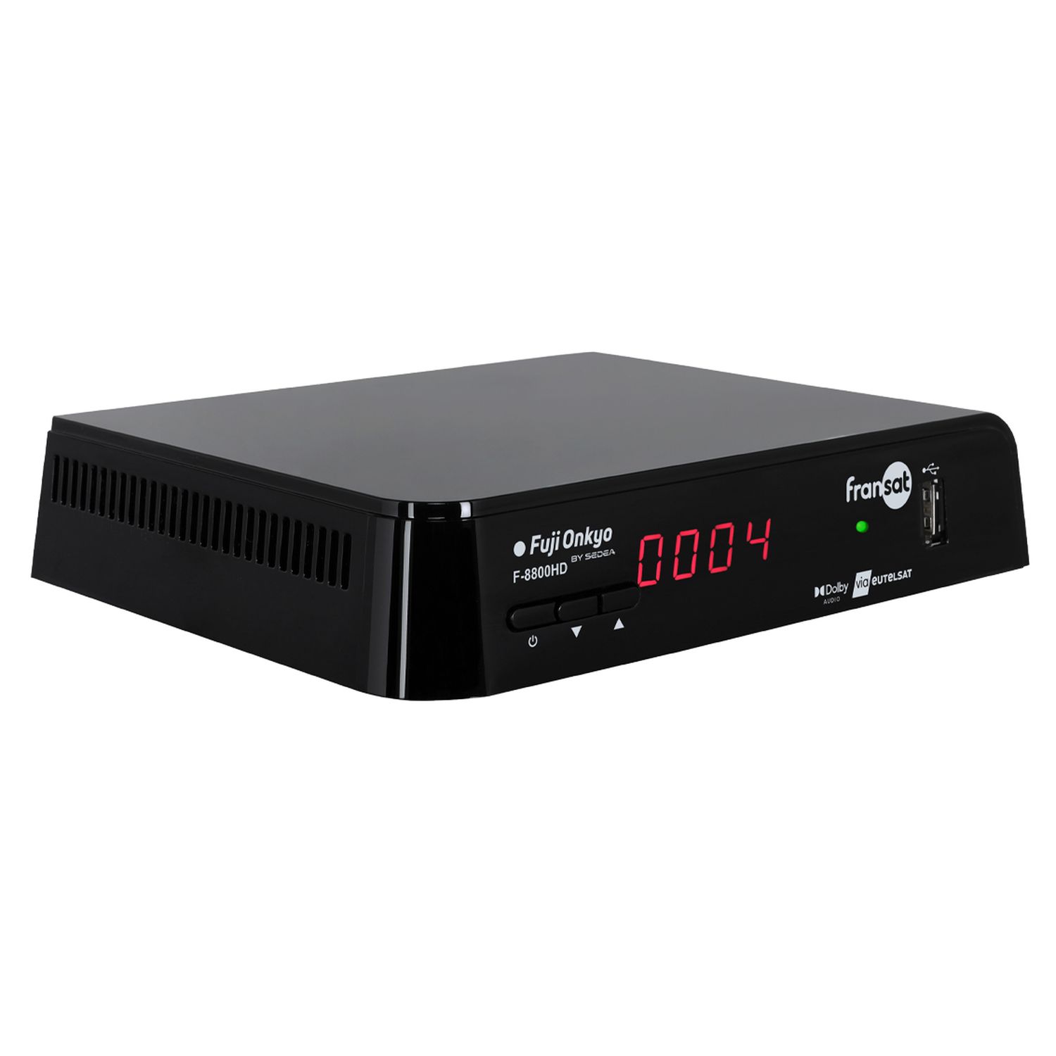 Voir la diapositive 3 : FUJIONKYO Terminal de réception TNT par satellite - F8800 HD