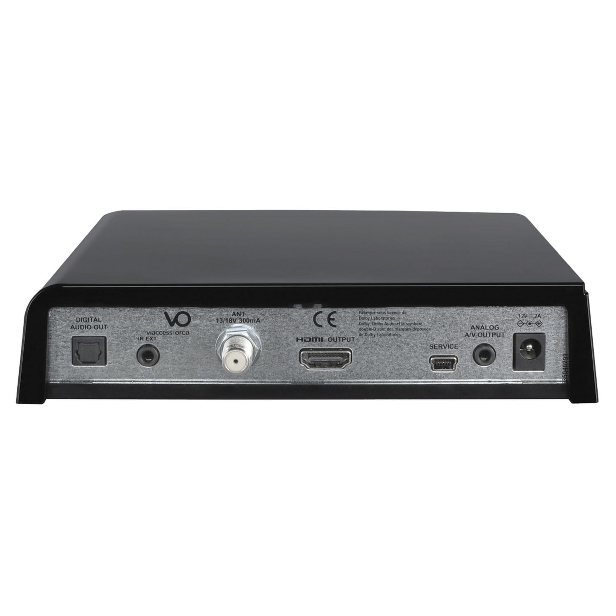 Voir la diapositive 2 : FUJIONKYO Terminal de réception TNT par satellite F9300 HD + Carte d'accès TNTSAT