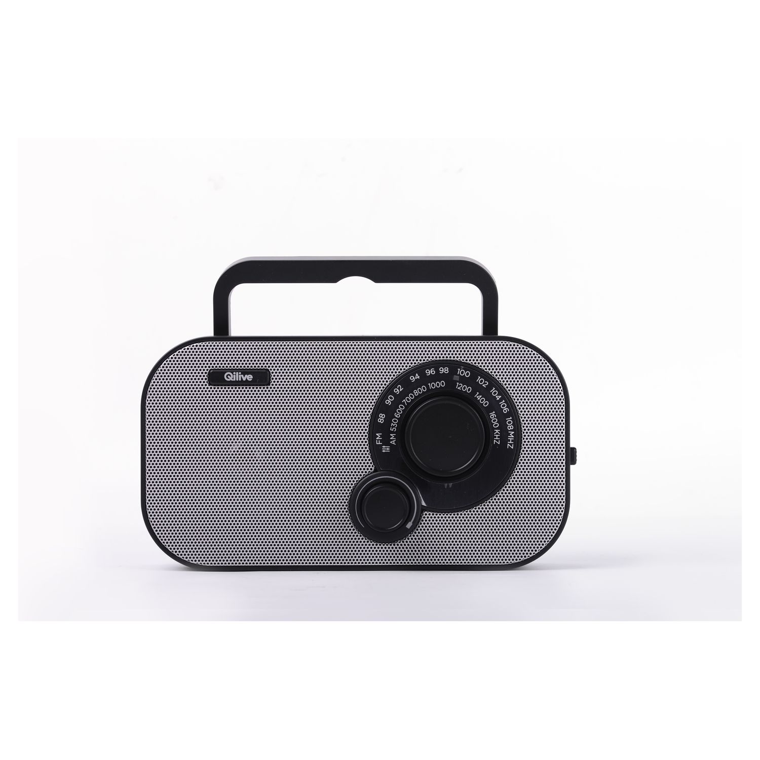 Voir la diapositive 2 : QILIVE Radio portable analogique - Gris - Q.1548
