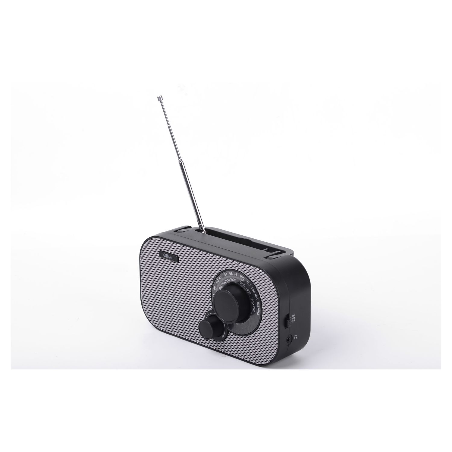 Voir la diapositive 6 : QILIVE Radio portable analogique - Gris - Q.1548