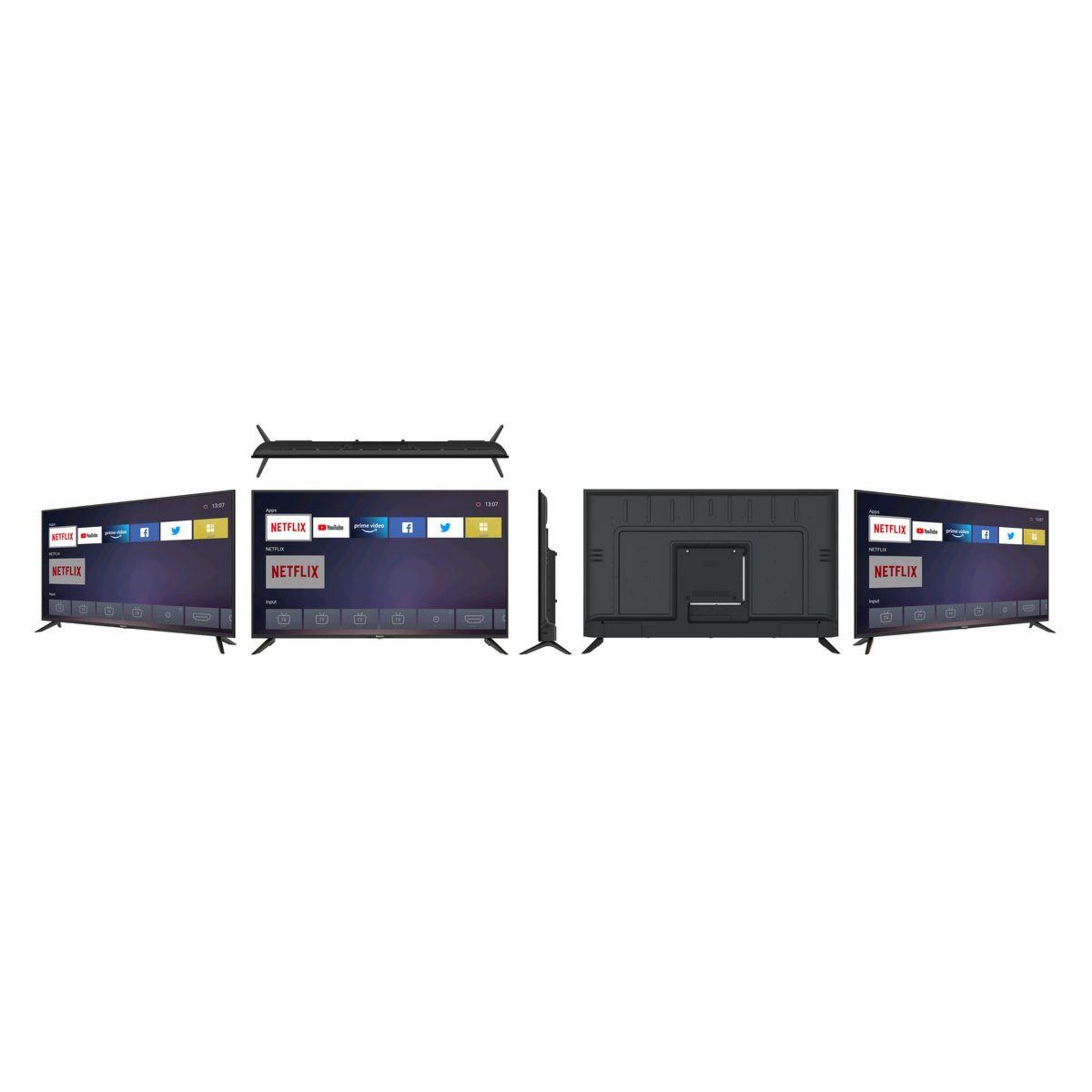 Voir la diapositive 2 : SELECLINE 50S211 TV DLED UHD 125 cm Smart TV 