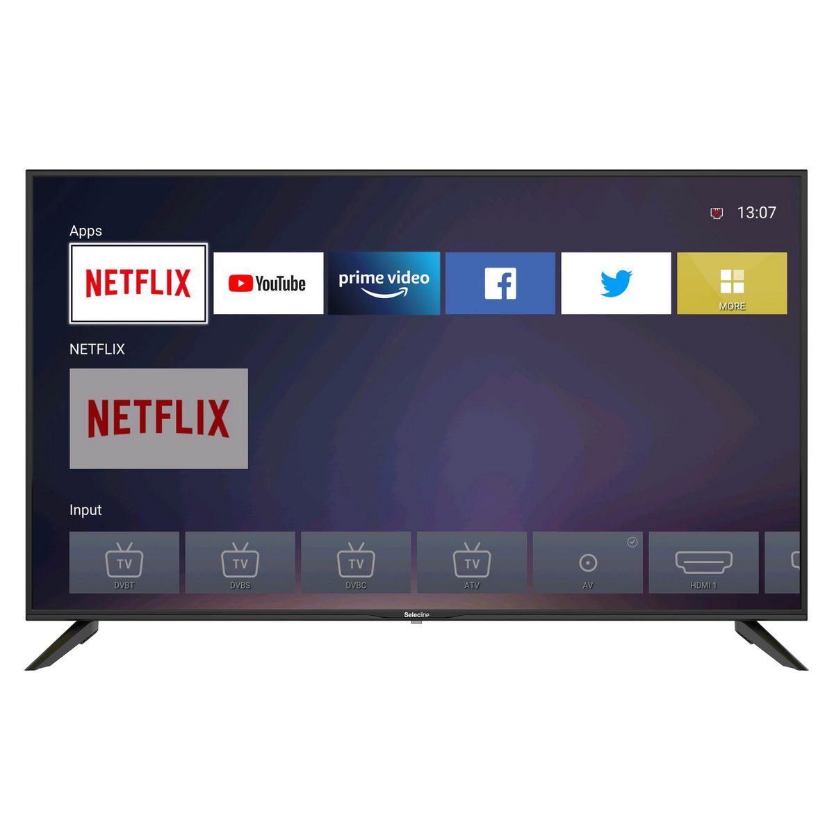 SELECLINE 50S211 TV DLED UHD 125 cm Smart TV 