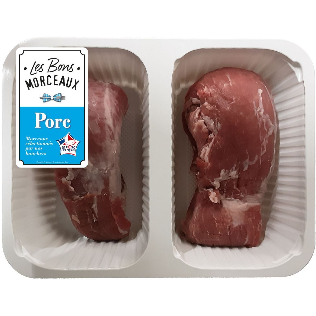 LES BONS MORCEAUX Filet mignon 2 pièces 1kg