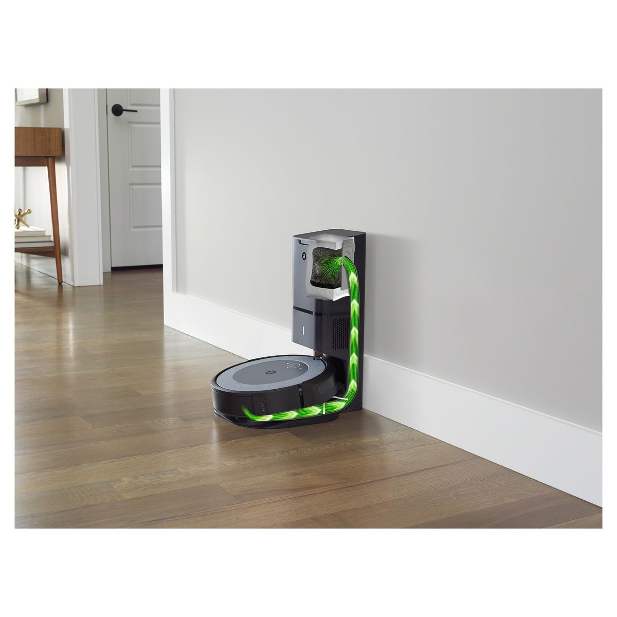IROBOT Aspirateur robot connecté Roomba I3556 - Gris