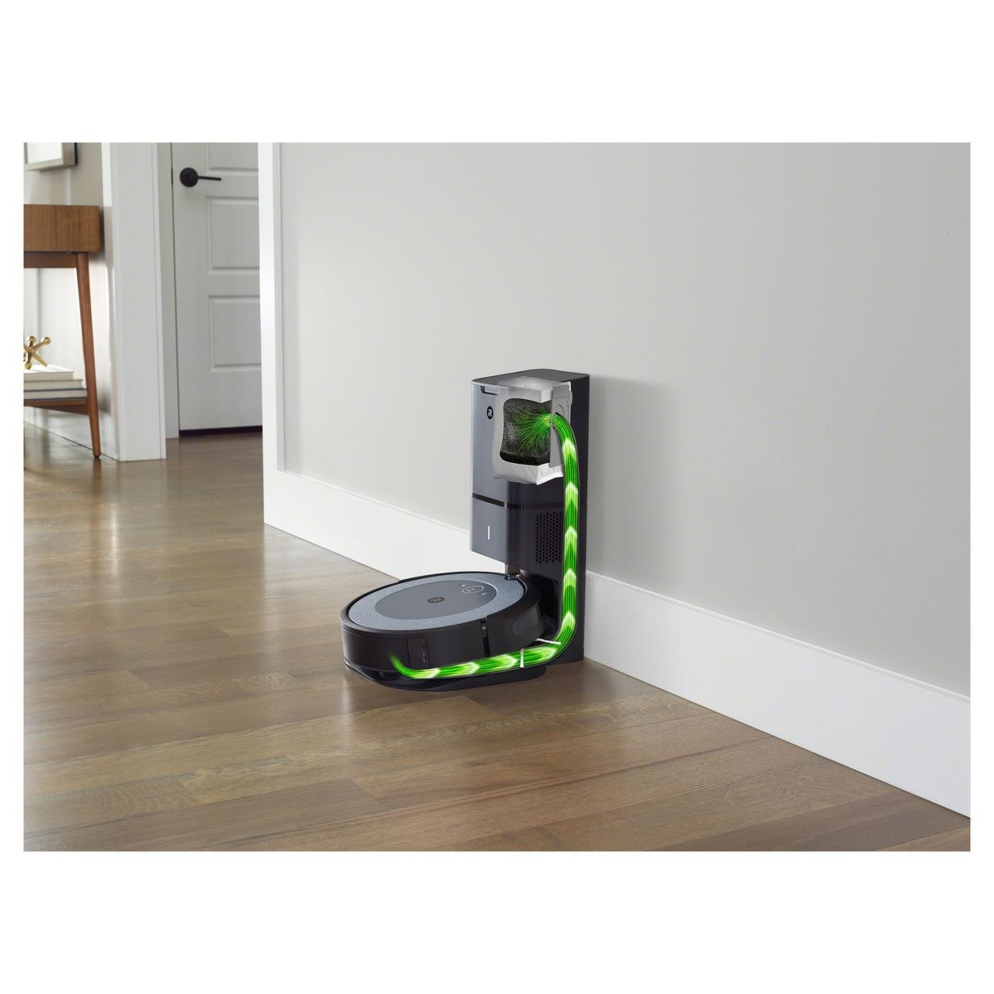 Voir la diapositive 7 : IROBOT Aspirateur robot connecté Roomba I3556 - Gris