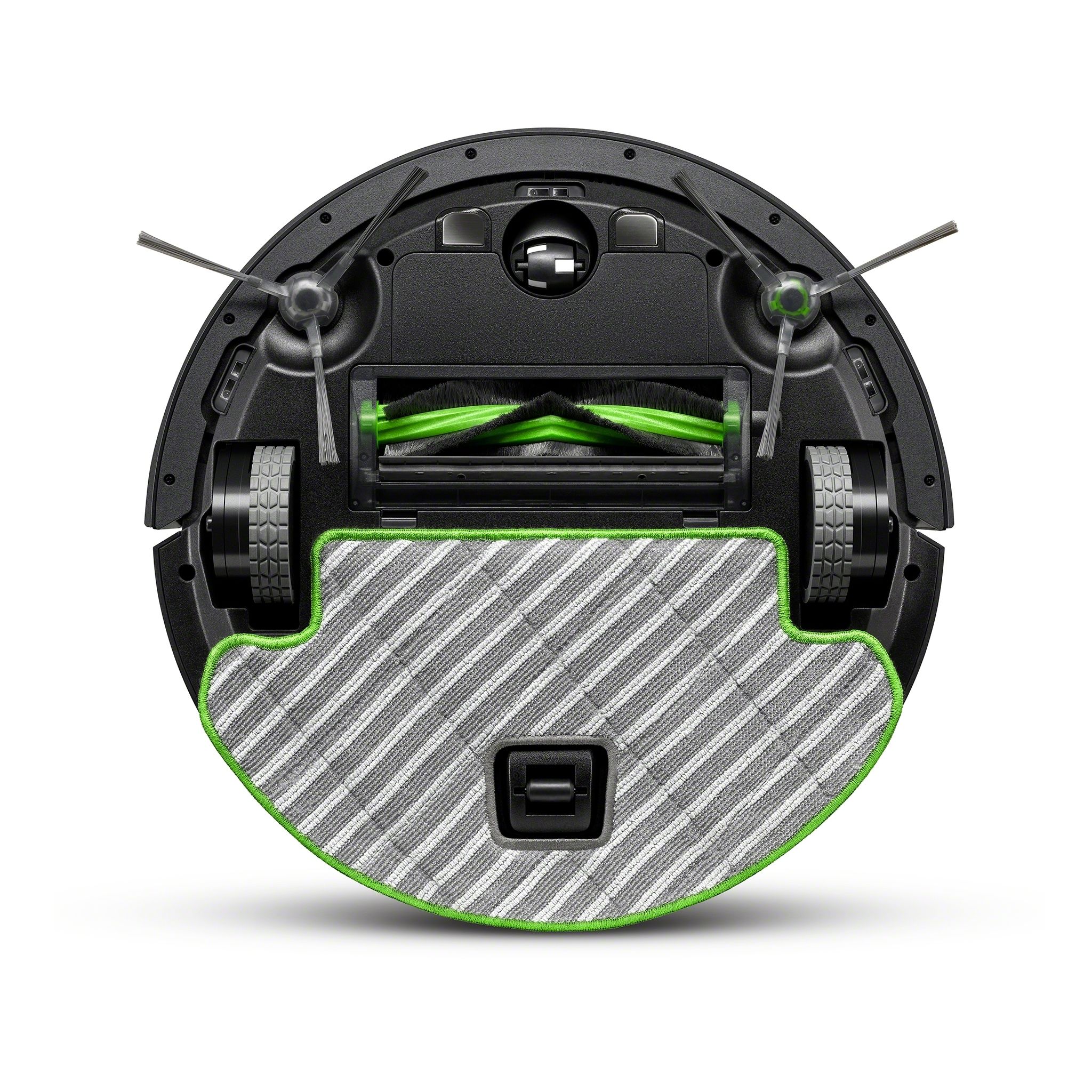 Voir la diapositive 2 : IROBOT Aspirateur robot laveur connecté Roomba Combo R113840 - Gris