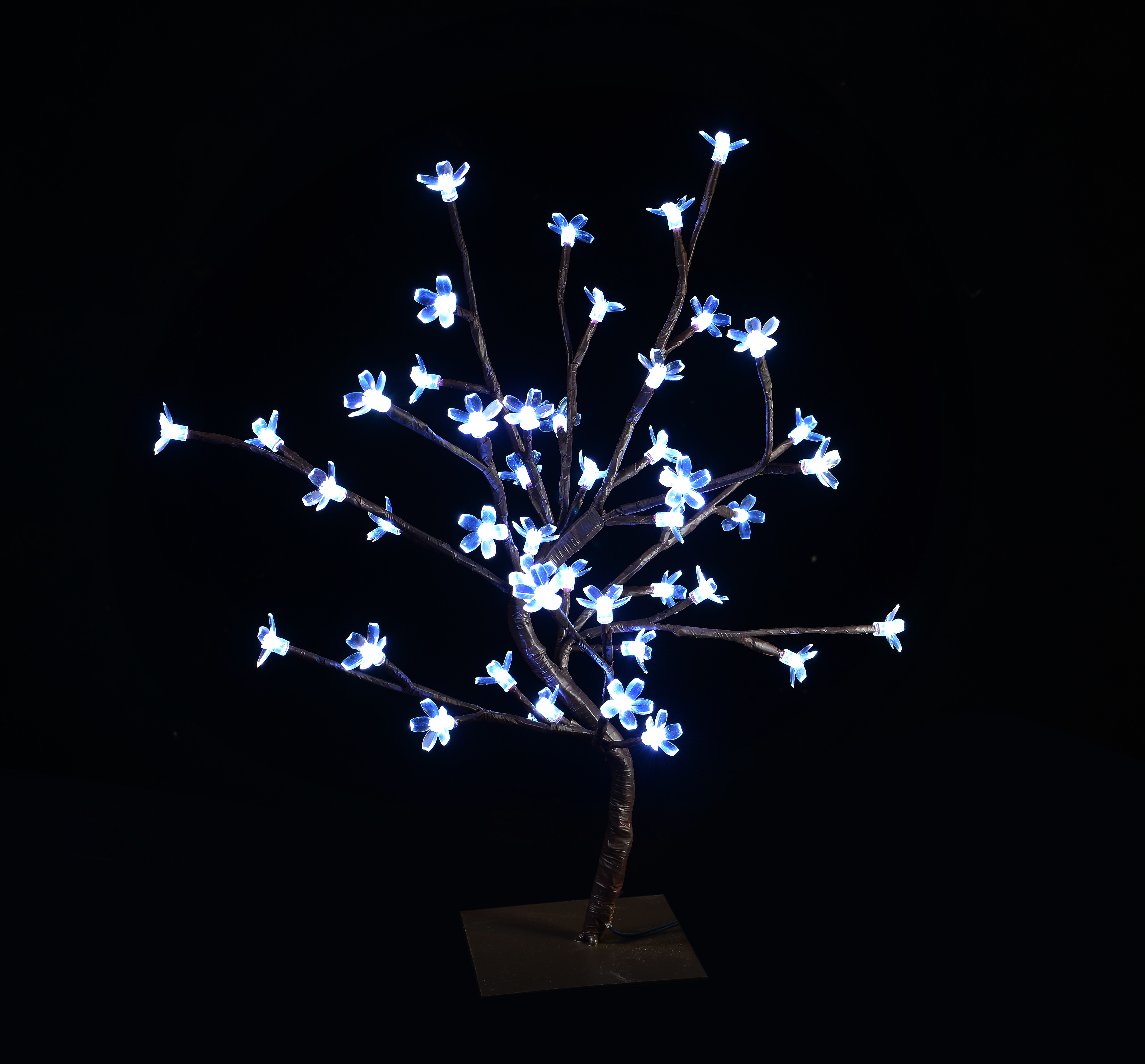Voir la diapositive 2 : ACTUEL Arbre lumineux intérieur/extérieur fleurs 45 LED