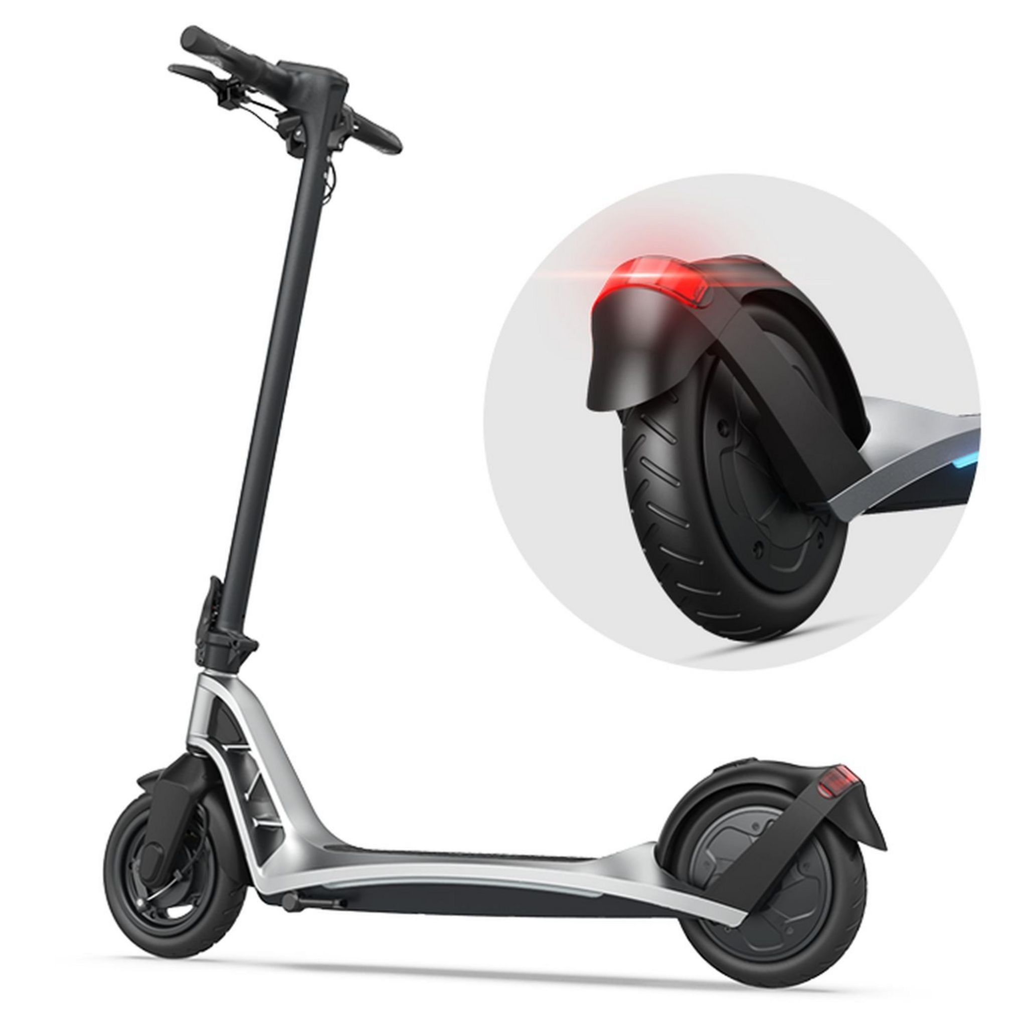 Voir la diapositive 17 : MOOVWAY Trottinette électrique E.Scooter Magway - Gris