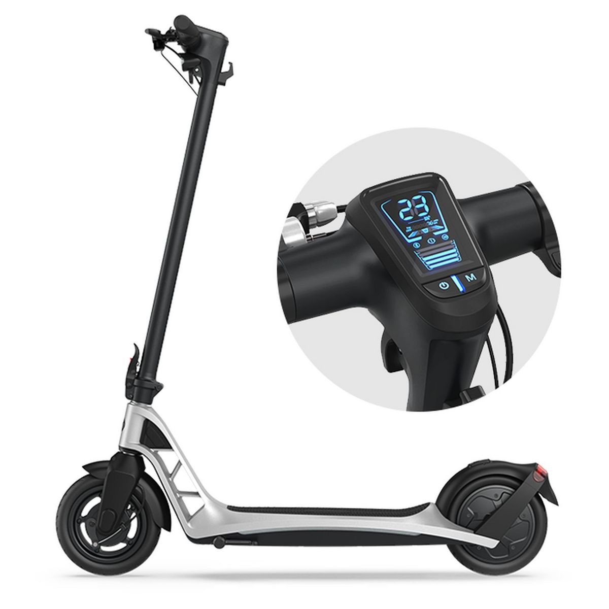 MOOVWAY Trottinette électrique E.Scooter Magway - Gris