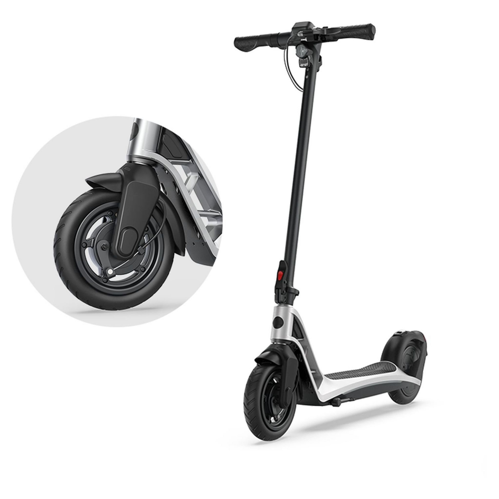 Voir la diapositive 8 : MOOVWAY Trottinette électrique E.Scooter Magway - Gris