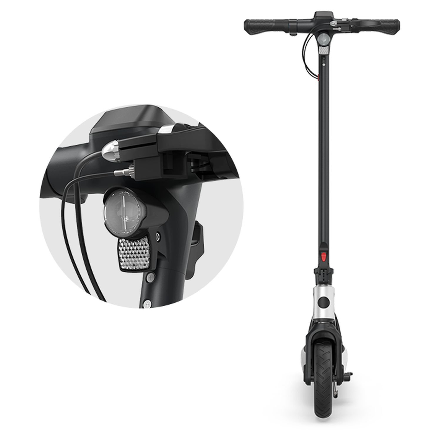 Voir la diapositive 10 : MOOVWAY Trottinette électrique E.Scooter Magway - Gris