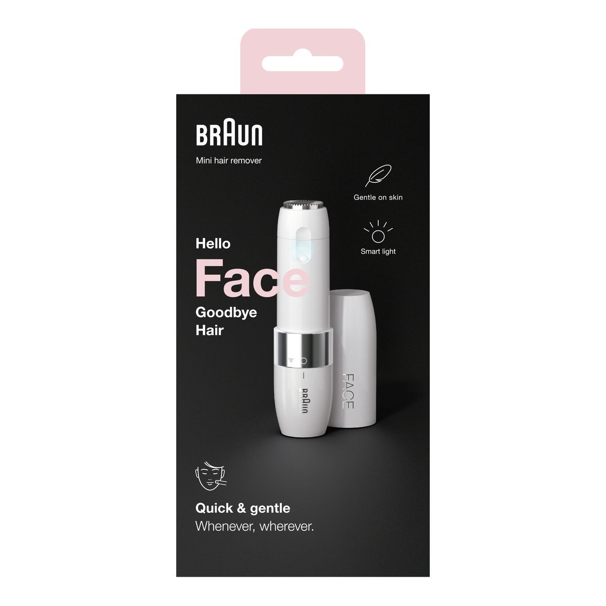 BRAUN Mini rasoir visage FS1000 - Blanc
