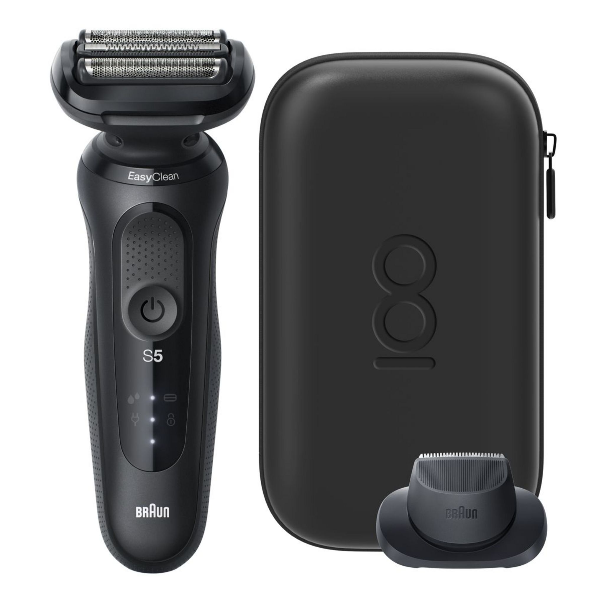 Voir la diapositive 1 : BRAUN Rasoir électrique SERIES 5 MBS5 - Noir