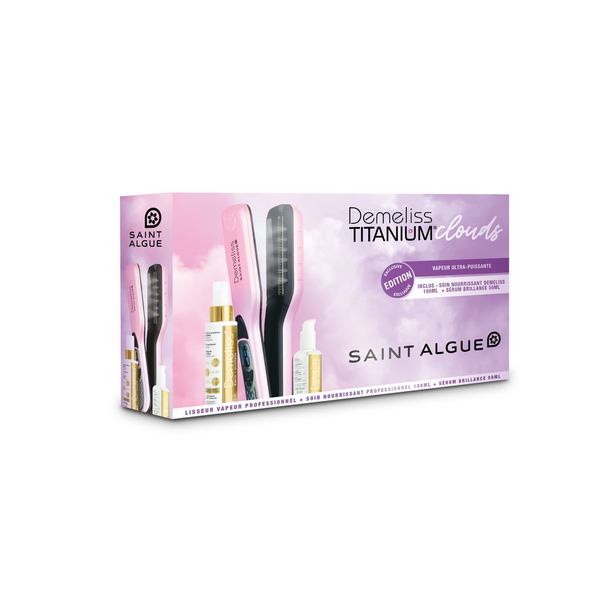 Voir la diapositive 6 : SAINT ALGUE Lisseur vapeur 3964 - Rose et violet