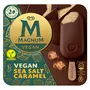 MAGNUM Bâtonnet glacé vegan caramel beurre salé 3 pièces 213g