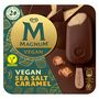 Voir la diapositive 2 : MAGNUM Bâtonnet glacé vegan caramel beurre salé 3 pièces 213g