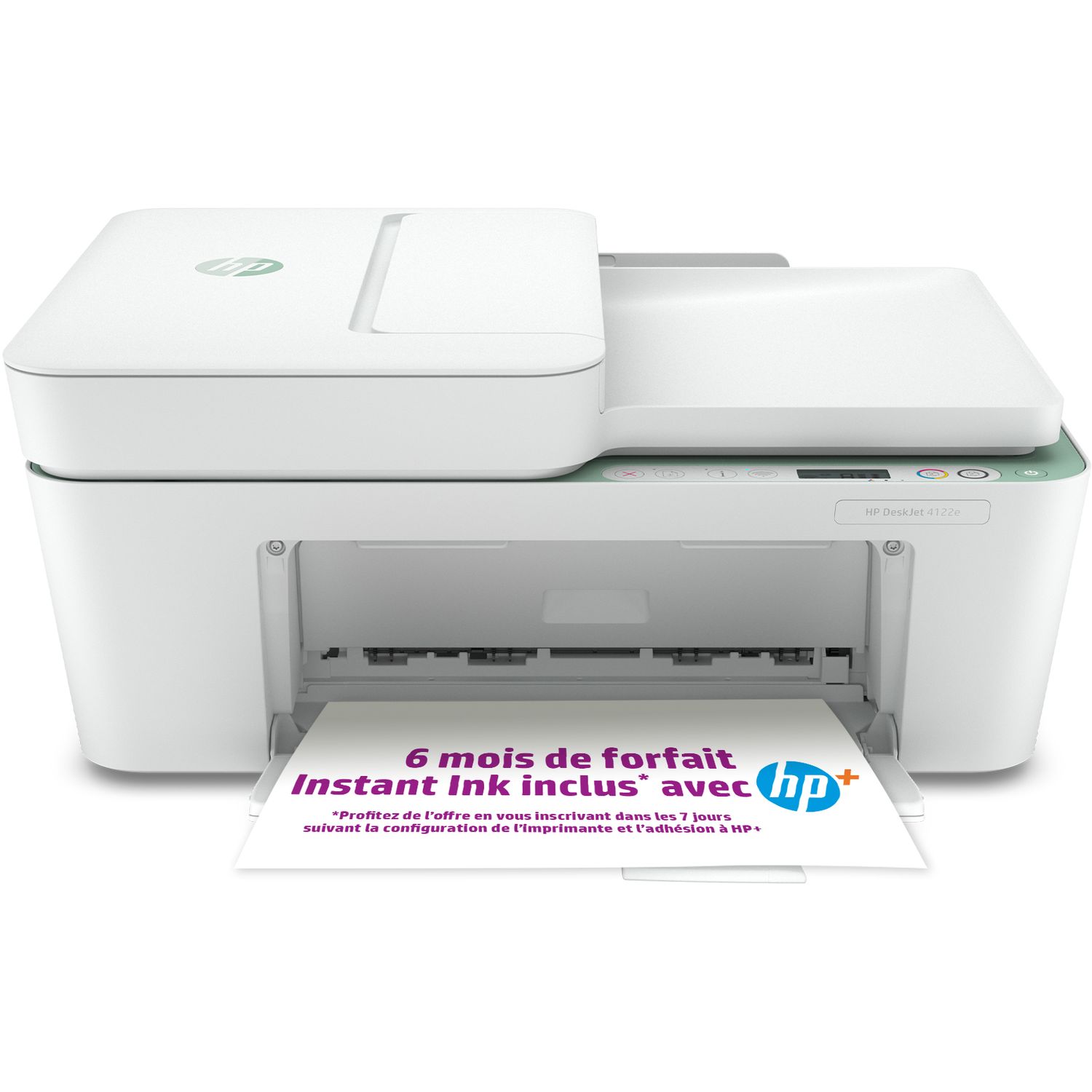 Voir la diapositive 5 : HP HP Deskjet 4122e Imprimante tout-en-un Jet d'encre couleur - 6 mois d' Instant ink inclus avec HP+ ( A4 Copie Scan Chargeur automatique de documents Wifi )