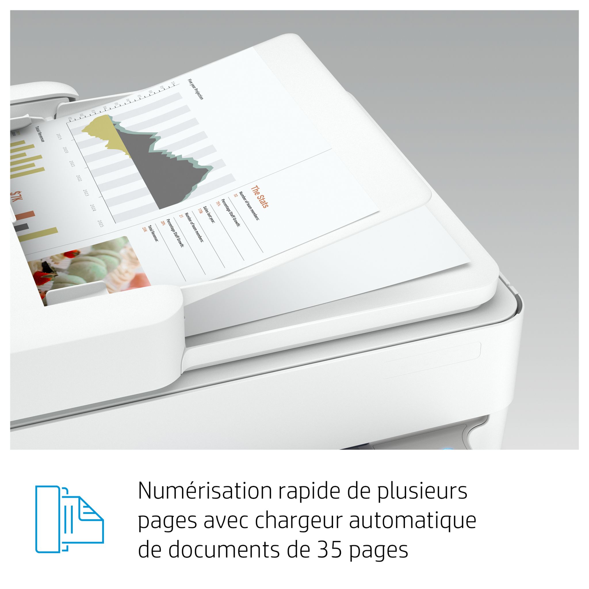 Voir la diapositive 7 : HP Imprimante multifonction Envy 6430E - Compatible Instant Ink