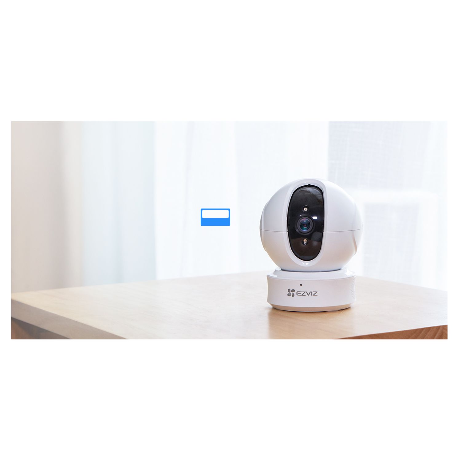 Voir la diapositive 3 : EZVIZ Caméra de sécurité intérieure C6CN Pro - Blanc