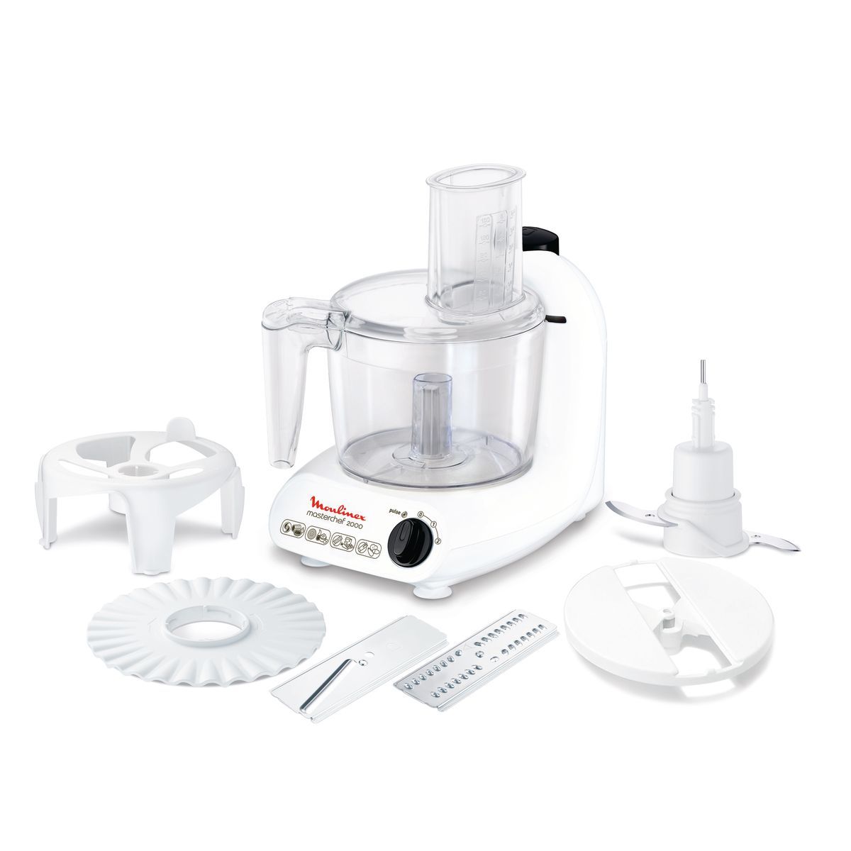 MOULINEX Robot multifonction Masterchef FP211110 - Blanc