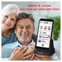 Voir la diapositive 3 : SWISSVOICE Smartphone G50 pour seniors 16 Go  5 pouces Noir