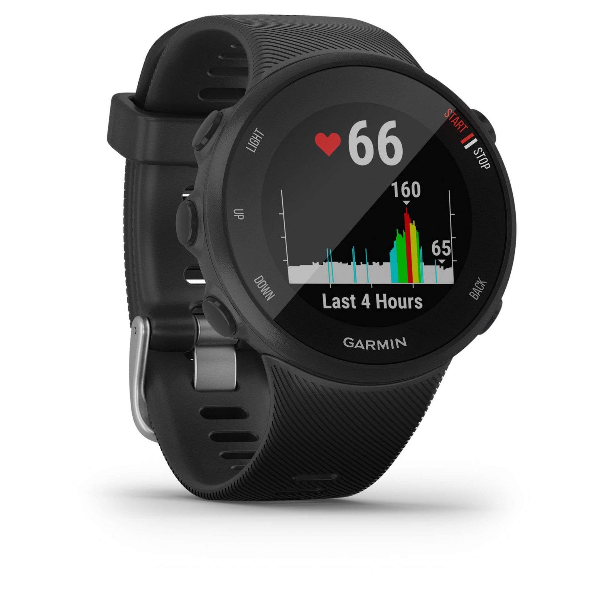 Voir la diapositive 2 : GARMIN Montre connectée Forerunner 45S - 39 mm - Noir
