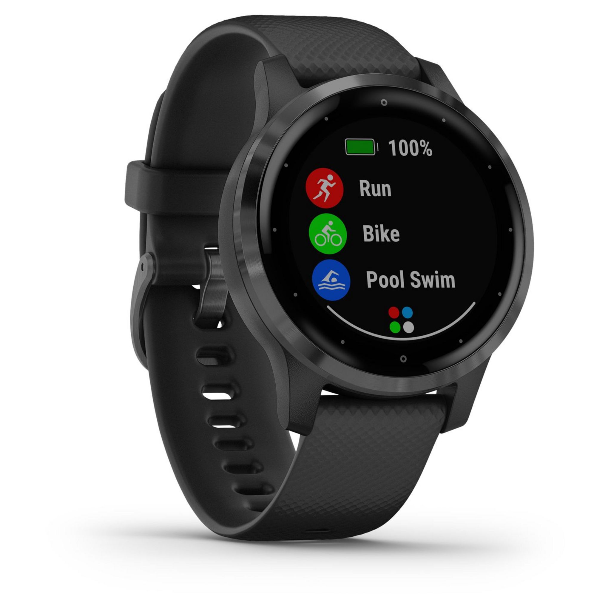Voir la diapositive 3 : GARMIN Montre connectée Vivoactive 4S - Noir