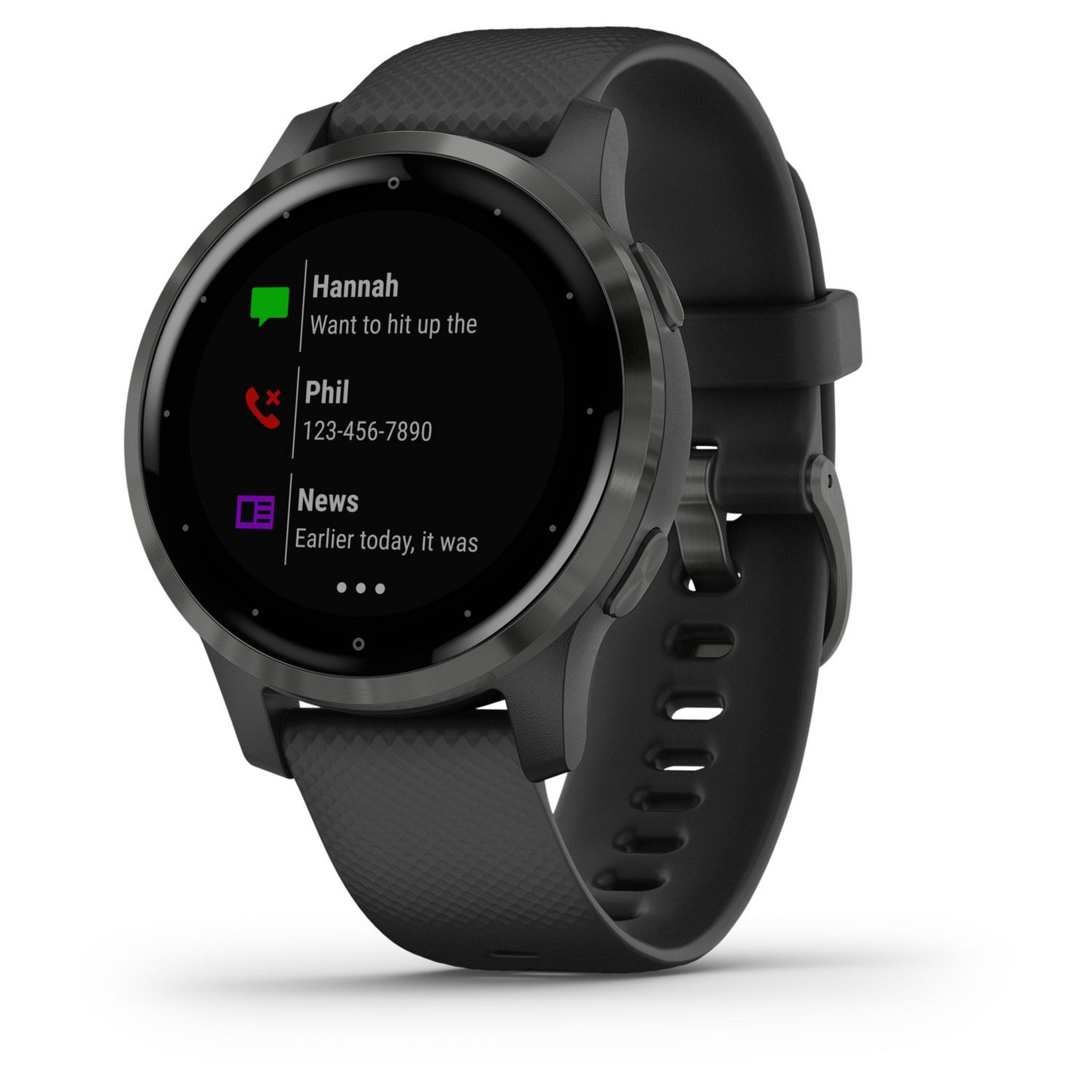 Voir la diapositive 7 : GARMIN Montre connectée Vivoactive 4S - Noir