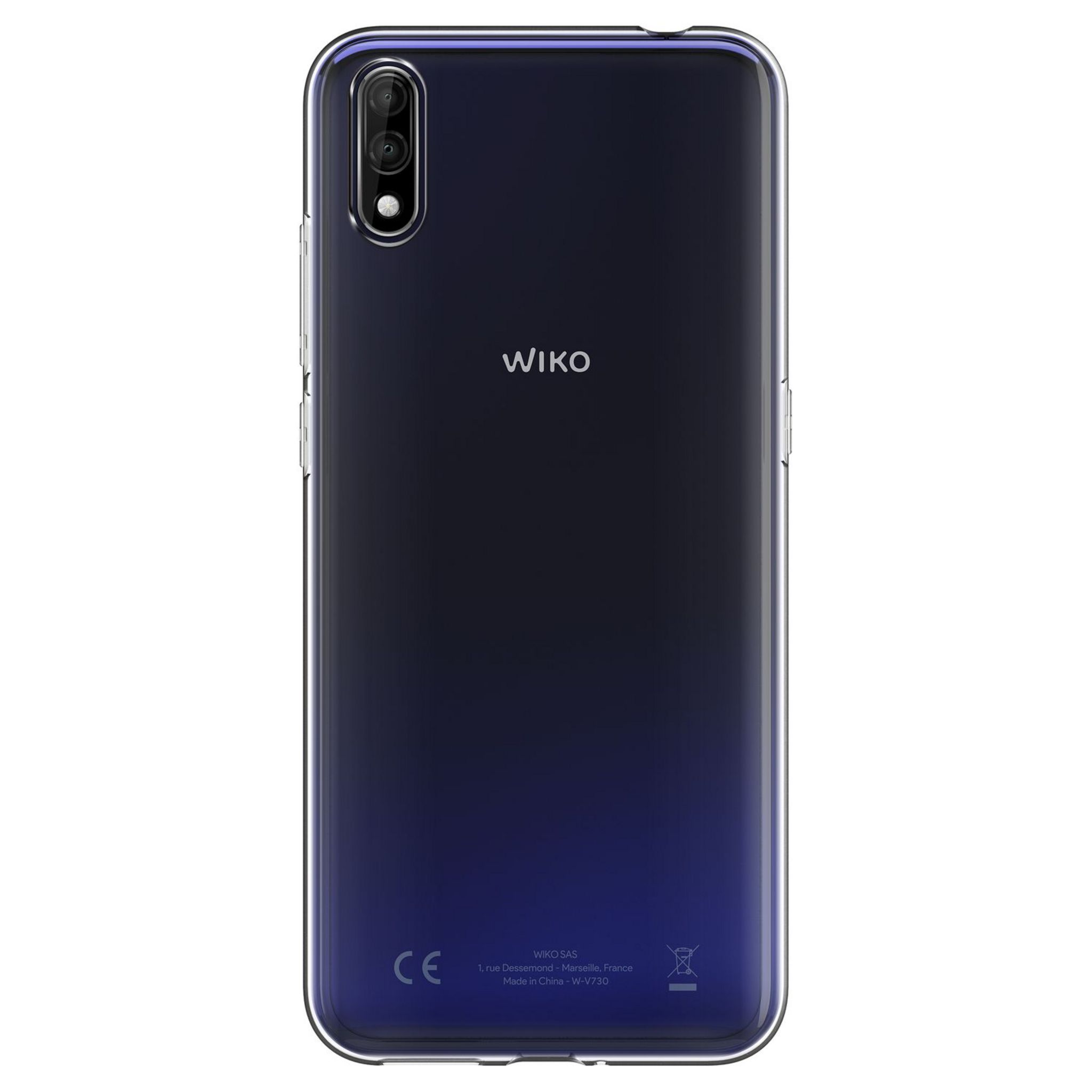 Voir la diapositive 12 : WIKO Pack Smartphone View4 Lite 64 Go Bleu 4G + Coque transparente + Film protection écran