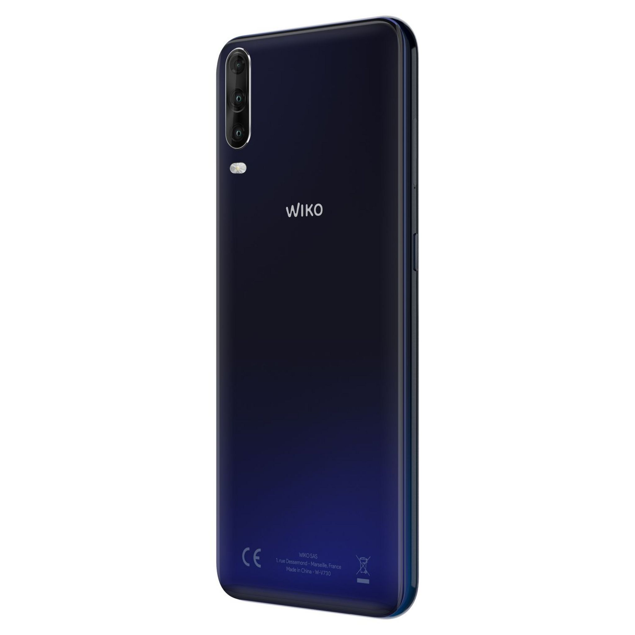 Voir la diapositive 5 : WIKO Pack Smartphone View4 Lite 64 Go Bleu 4G + Coque transparente + Film protection écran
