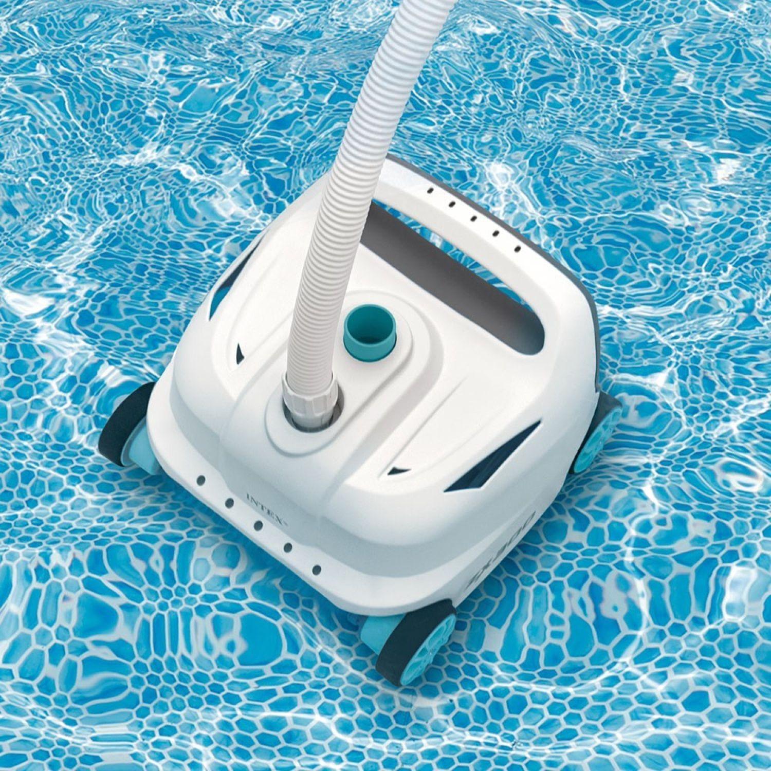 Voir la diapositive 2 : INTEX Robot aspirateur pour le fond et les parois ZX300