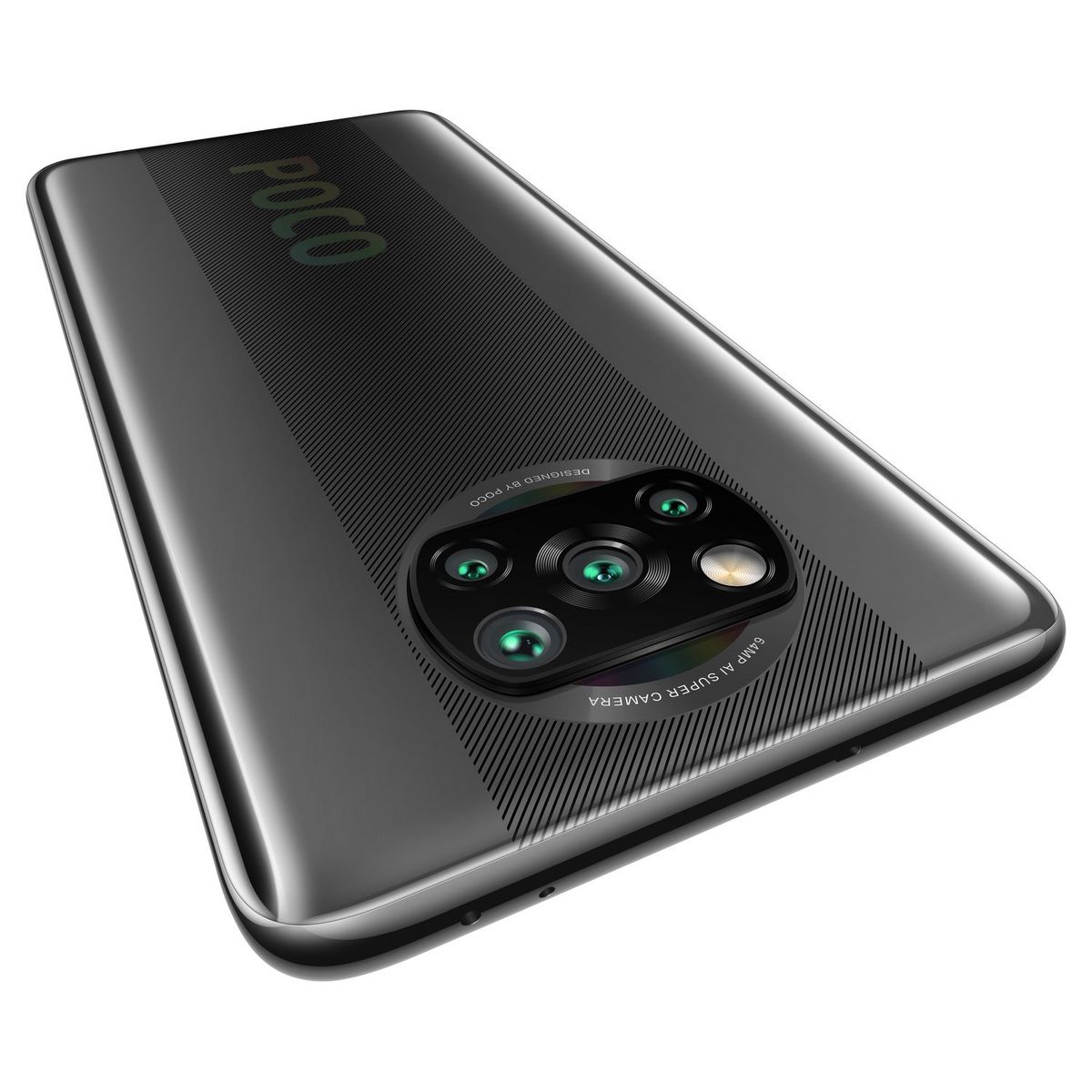 XIAOMI Smartphone Poco X3 NFC  128 Go  6.67 pouces  Gris  4G Double port SIM