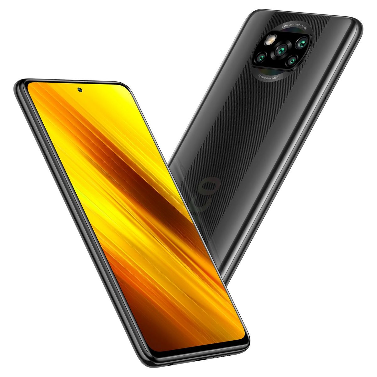 XIAOMI Smartphone Poco X3 NFC  128 Go  6.67 pouces  Gris  4G Double port SIM